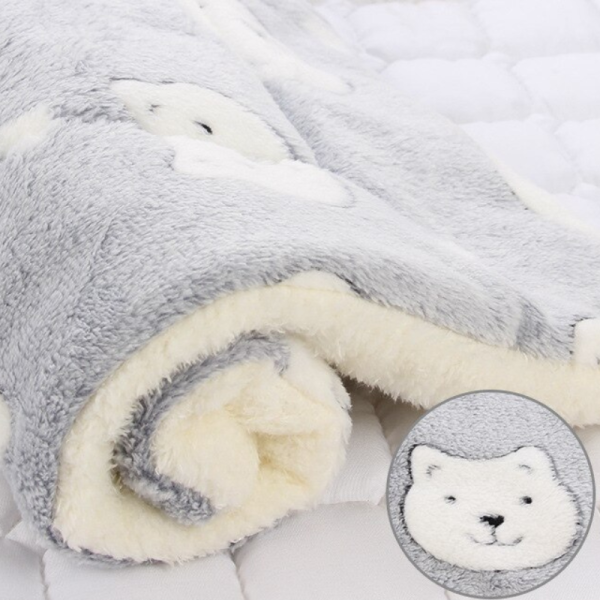 Thickened Pet Bear Patterned Bed - Image 4
