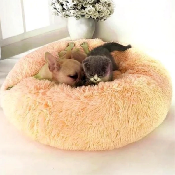 Cozy Faux Fur Dog And Cat Bed With High-Stretch Fabric - Image 12