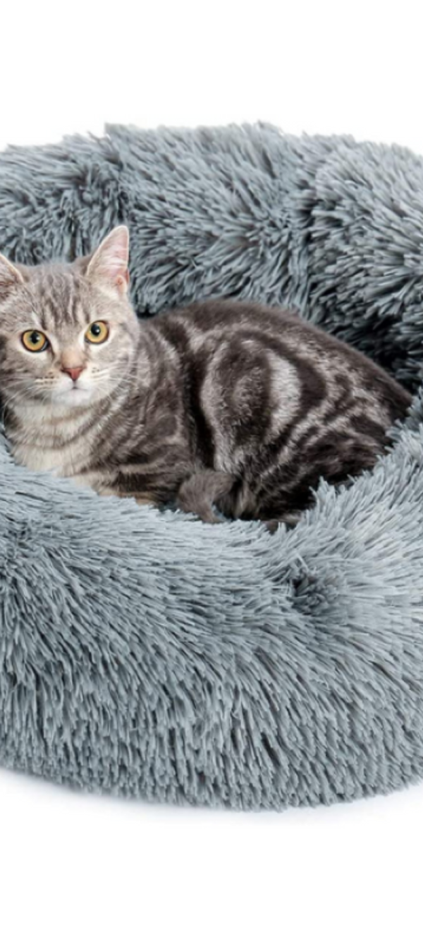 Cozy Faux Fur Dog And Cat Bed With High-Stretch Fabric - Image 11