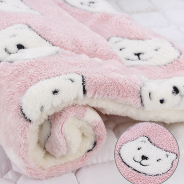 Thickened Pet Bear Patterned Bed - Image 3