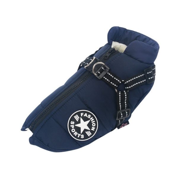 Warm Fleece Waterproof Jackets For Dogs - Image 2