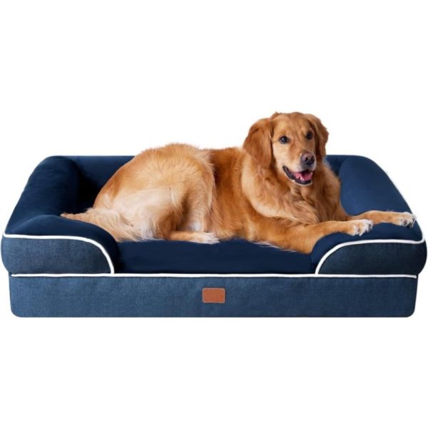 Supportive Bolster Dog Bed - Image 5