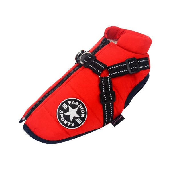 Warm Fleece Waterproof Jackets For Dogs - Image 3