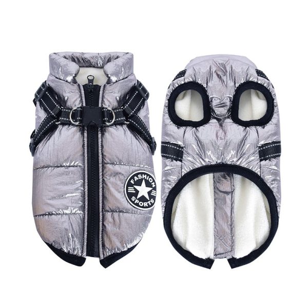 Warm Fleece Waterproof Jackets For Dogs - Image 9